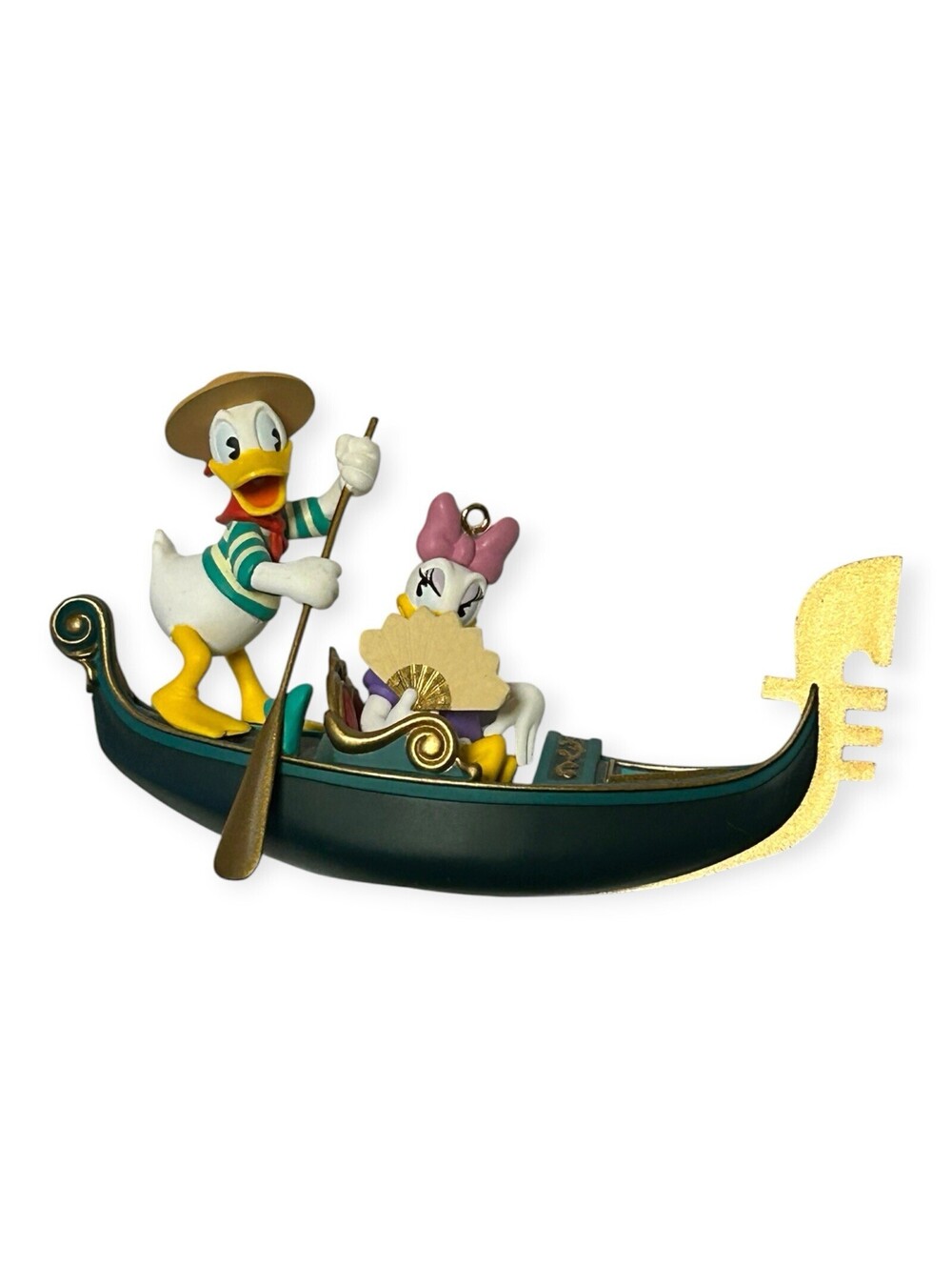 Hallmark Disney Donald Duck Daisy in Venice Romantic Keepsake Ornament